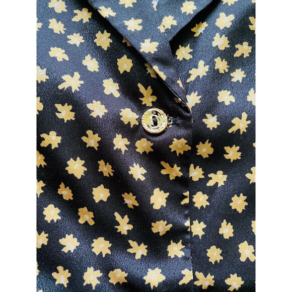 Beulah Style Button Blouse & Mermaid Skirt Pink Black Lace Ruffle Trim Set Sz M - Picture 11 of 16